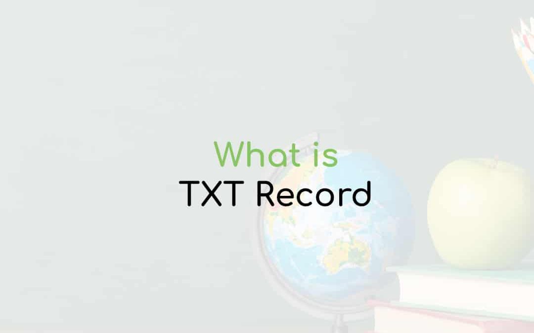 TXT Record