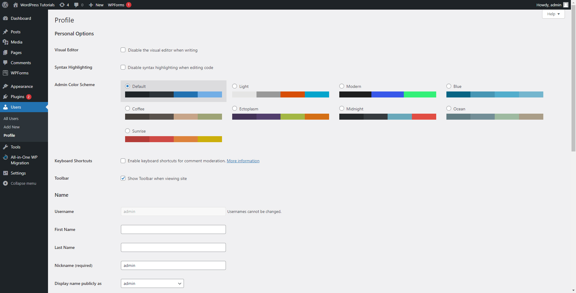 Add a Touch of Uniqueness to Your WordPress Profile