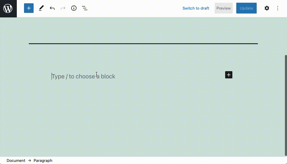 Some WordPress blocks such as Social Icons and Query Loop contain contextual patterns.