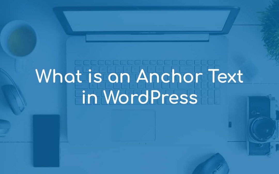 What is an Anchor Text in WordPress