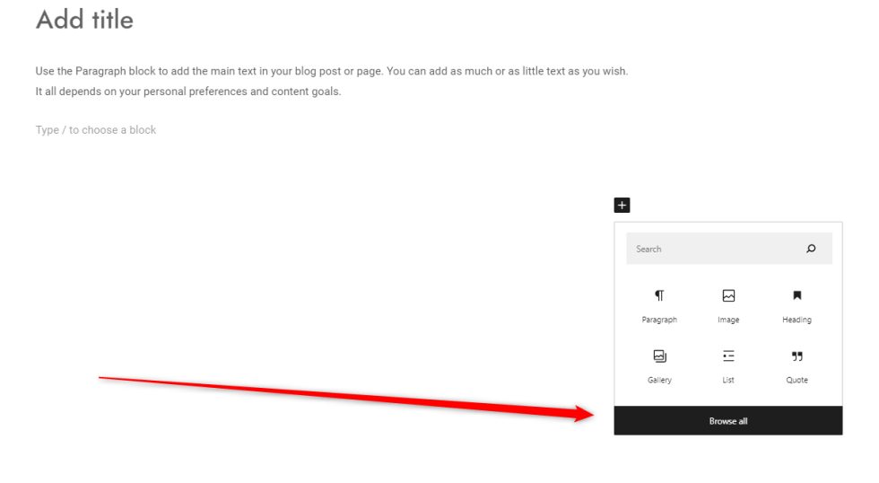 How to Insert Gutenberg Blocks in WordPress - ZETTAHOST.com