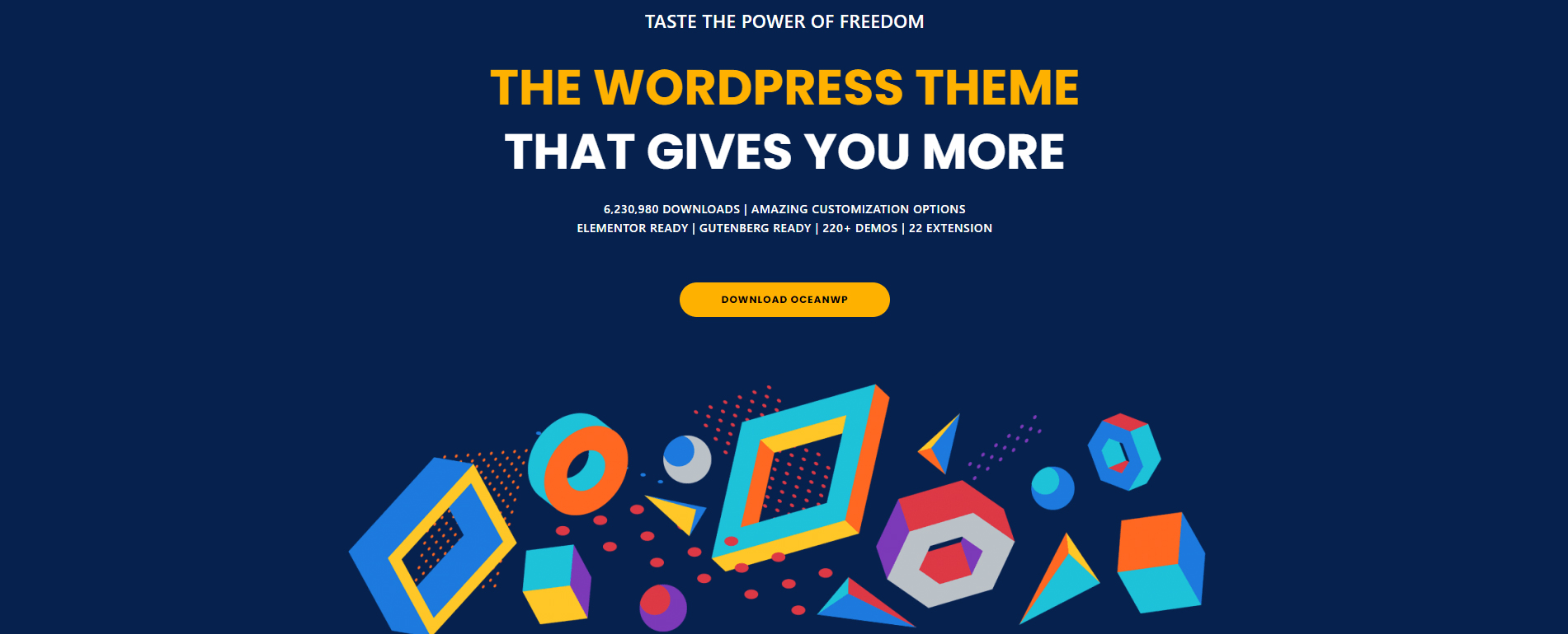 WordPress Gutenberg Compatible Themes OceanWP